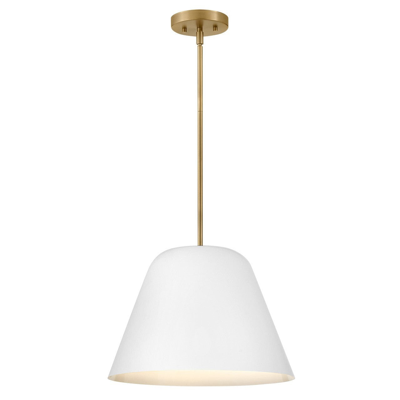 Lark - 83707LCB-MW - LED Pendant - Madi - Lacquered Brass
