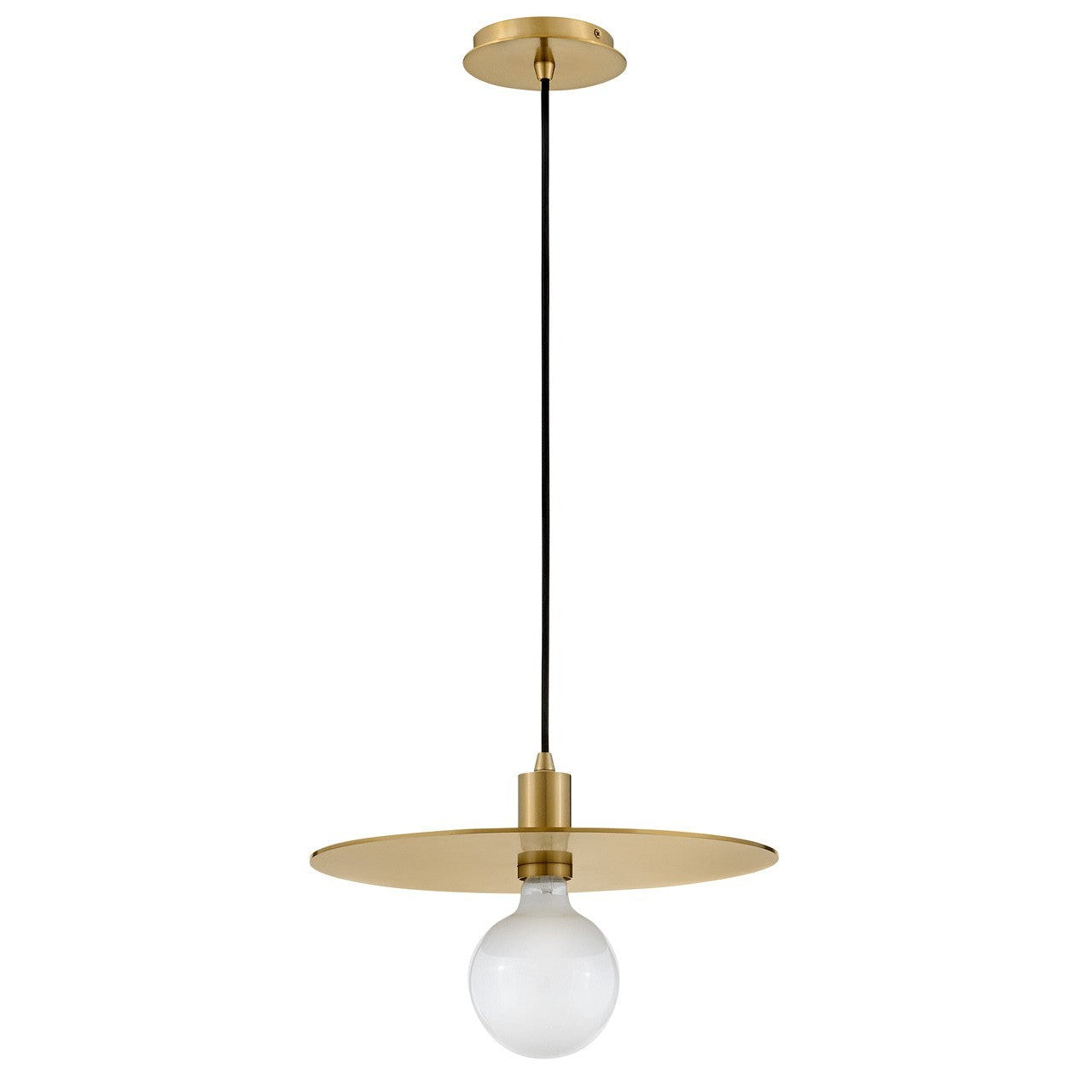Lark - 83884LCB - LED Convertible Pendant - Lulu - Lacquered Brass