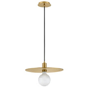 Lark - 83884LCB - LED Convertible Pendant - Lulu - Lacquered Brass