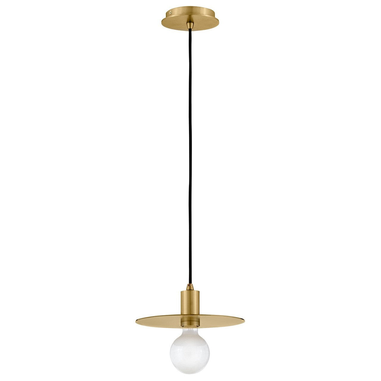 Lark - 83887LCB - LED Convertible Pendant - Lulu - Lacquered Brass