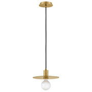 Lark - 83887LCB - LED Convertible Pendant - Lulu - Lacquered Brass