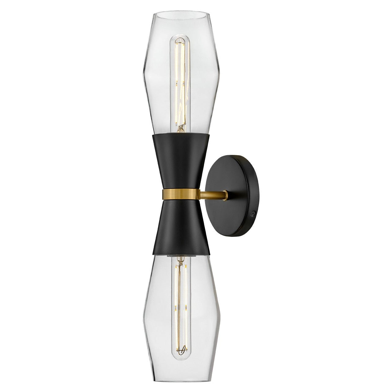 Lark - 83902BK - LED Wall Sconce - Livie - Black