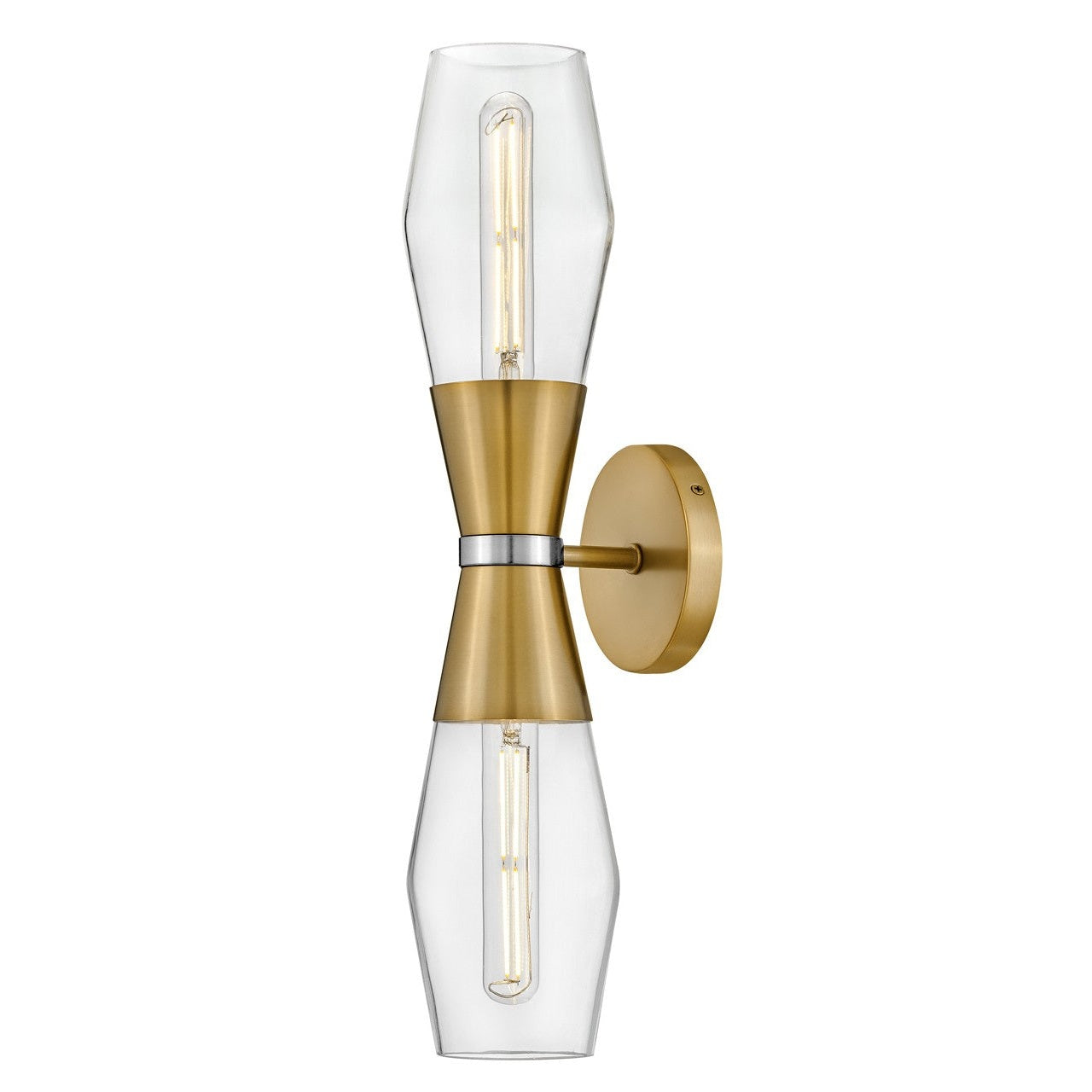 Lark - 83902LCB - LED Wall Sconce - Livie - Lacquered Brass