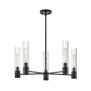 Lark - 85405BK - LED Chandelier - Shea - Black