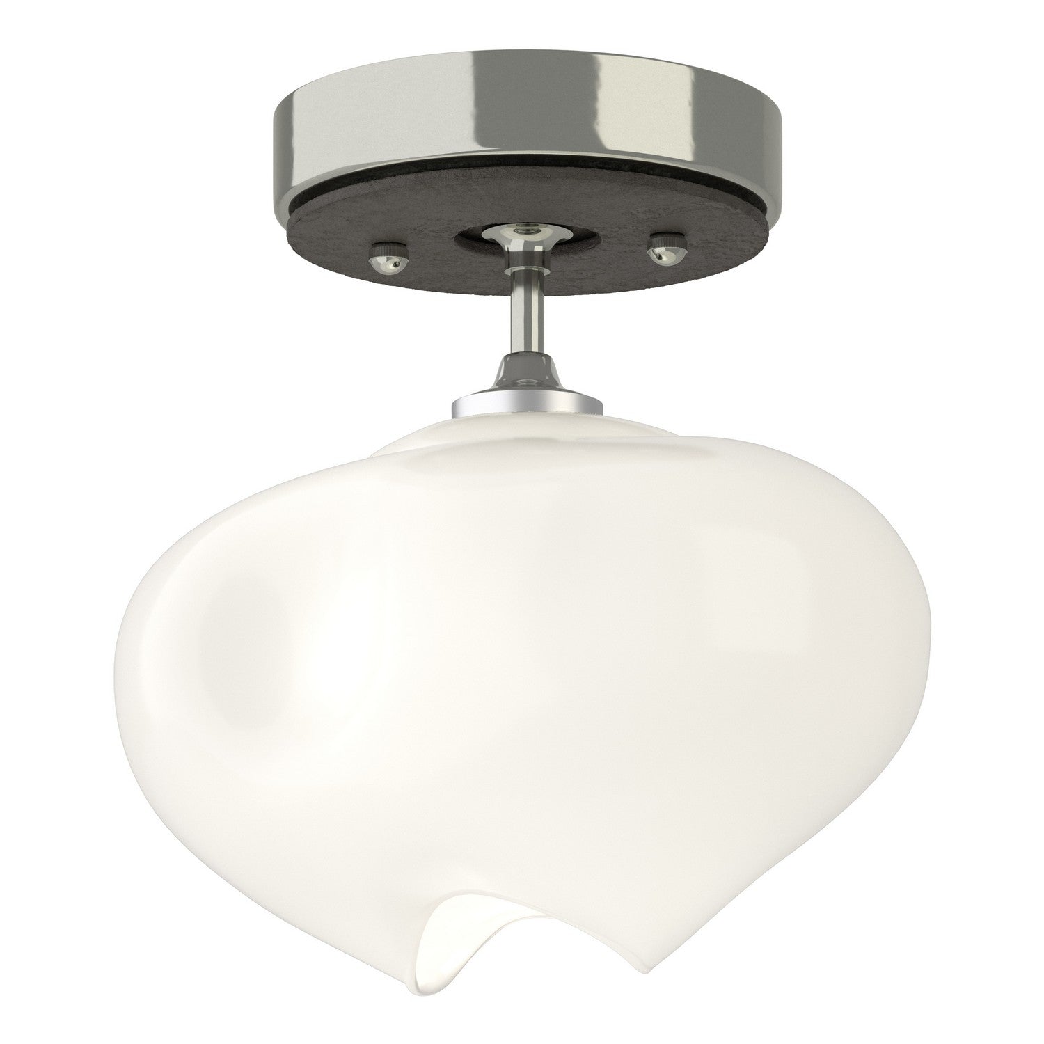 Hubbardton Forge - 121372-SKT-85-07-FD0710 - One Light Semi-Flush Mount - Ume - Sterling