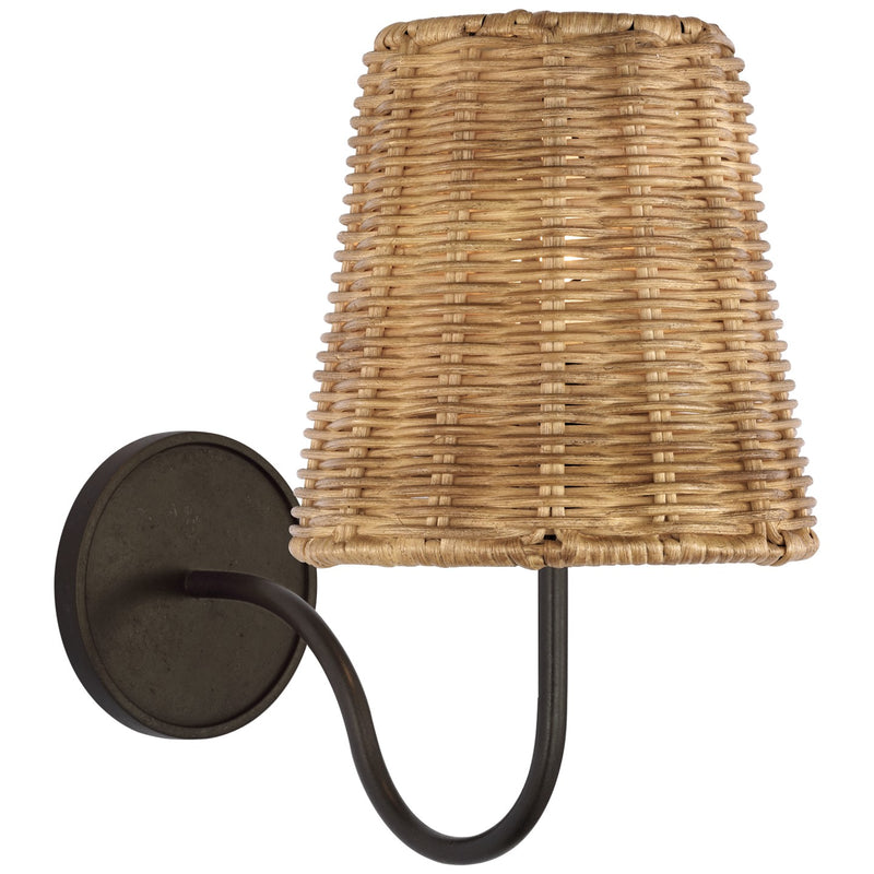 Visual Comfort Signature - AL 2000AI-NTW - LED Wall Sconce - Lyndsie - Aged Iron