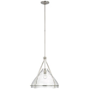 Visual Comfort Signature - AL 5060PN-CG - LED Pendant - Wren - Polished Nickel