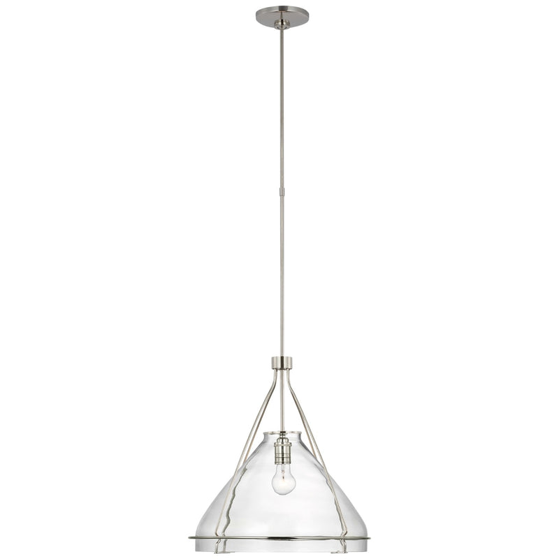 Visual Comfort Signature - AL 5060PN-CG - LED Pendant - Wren - Polished Nickel