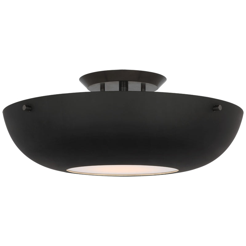 Visual Comfort Signature - ARN 4520BZ-BLK - LED Flush Mount - Valencia - Bronze