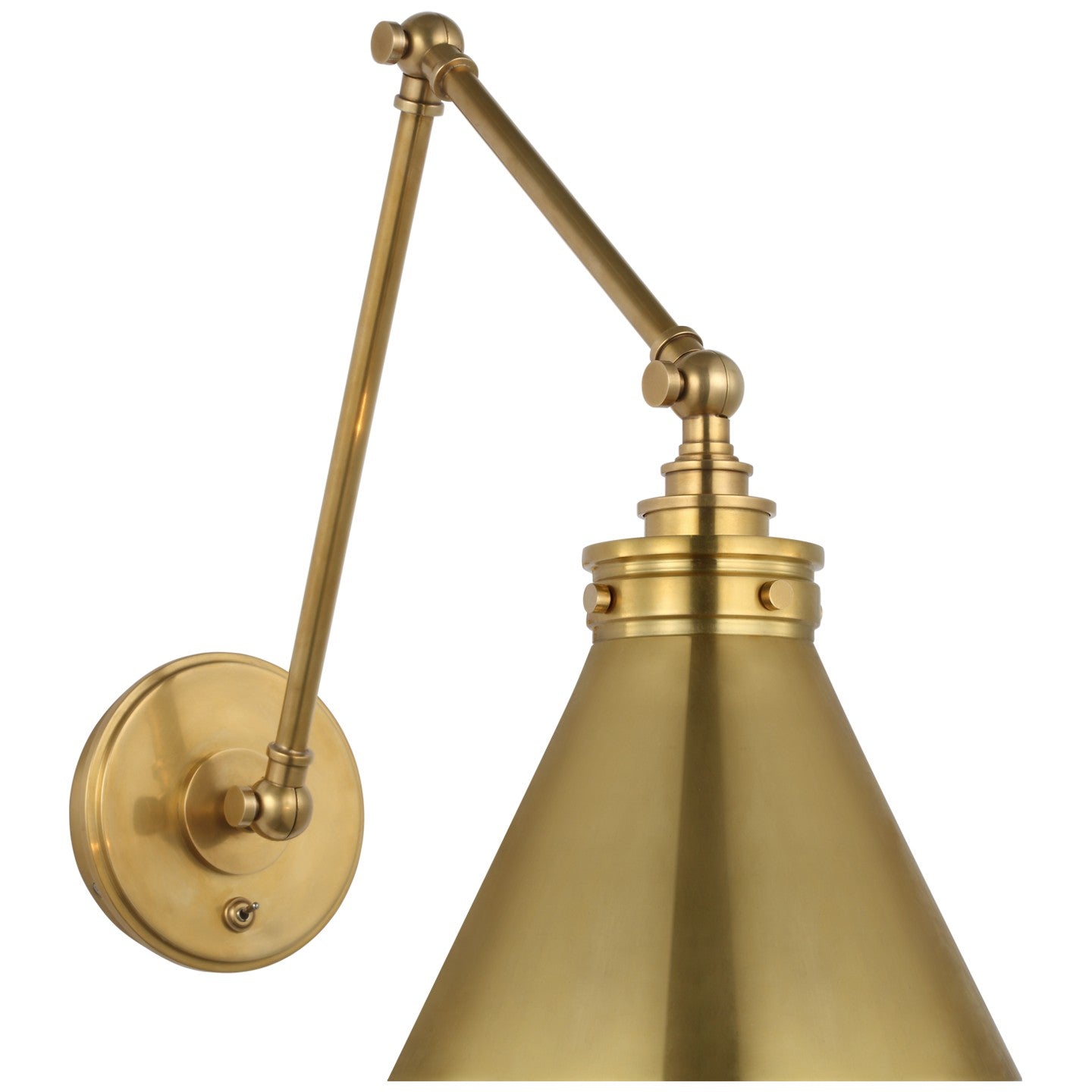 Visual Comfort Signature - CHD 2526AB - LED Wall Sconce - Parkington - Antique-Burnished Brass