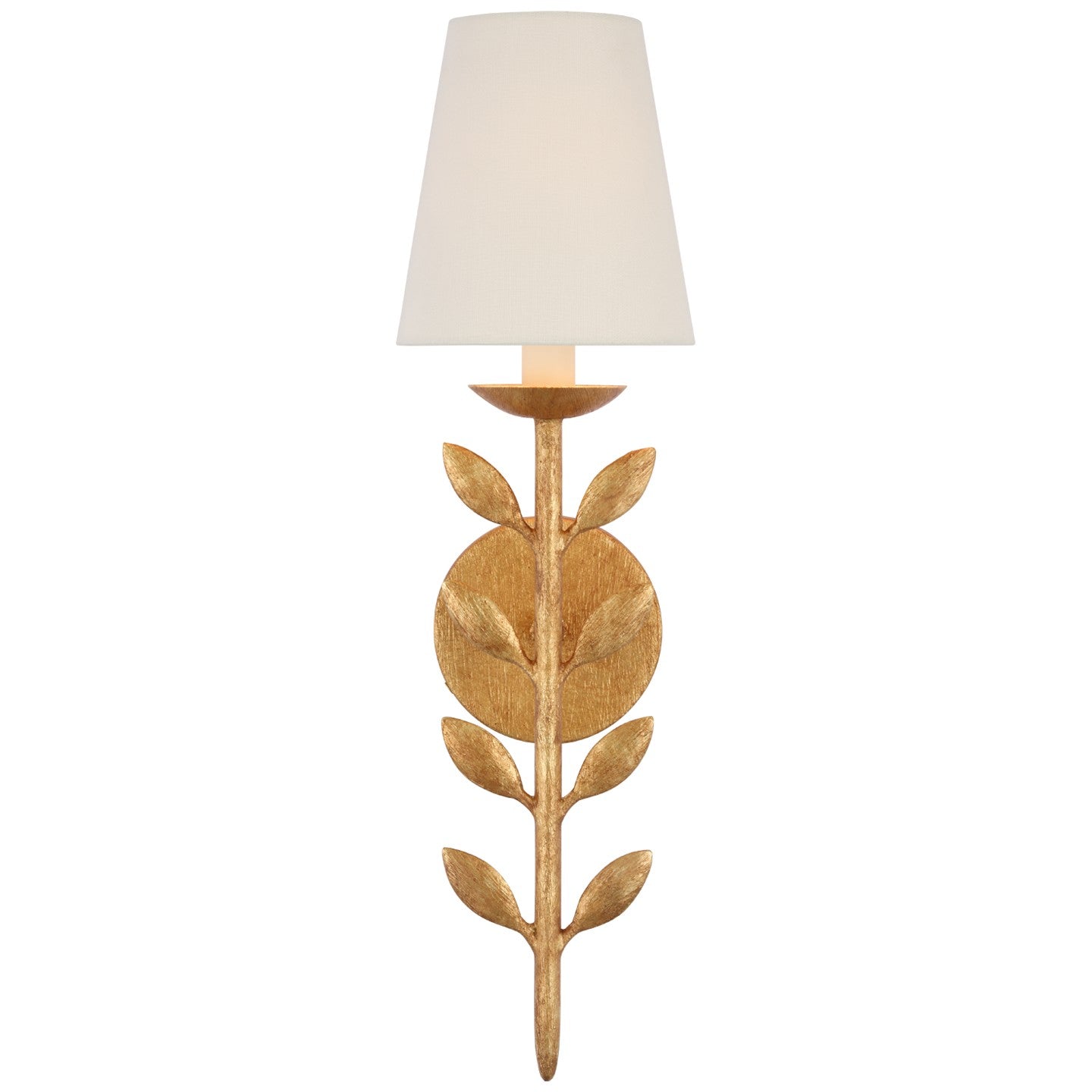 Visual Comfort Signature - JN 2086AGL-L - LED Wall Sconce - Avery - Antique Gold Leaf