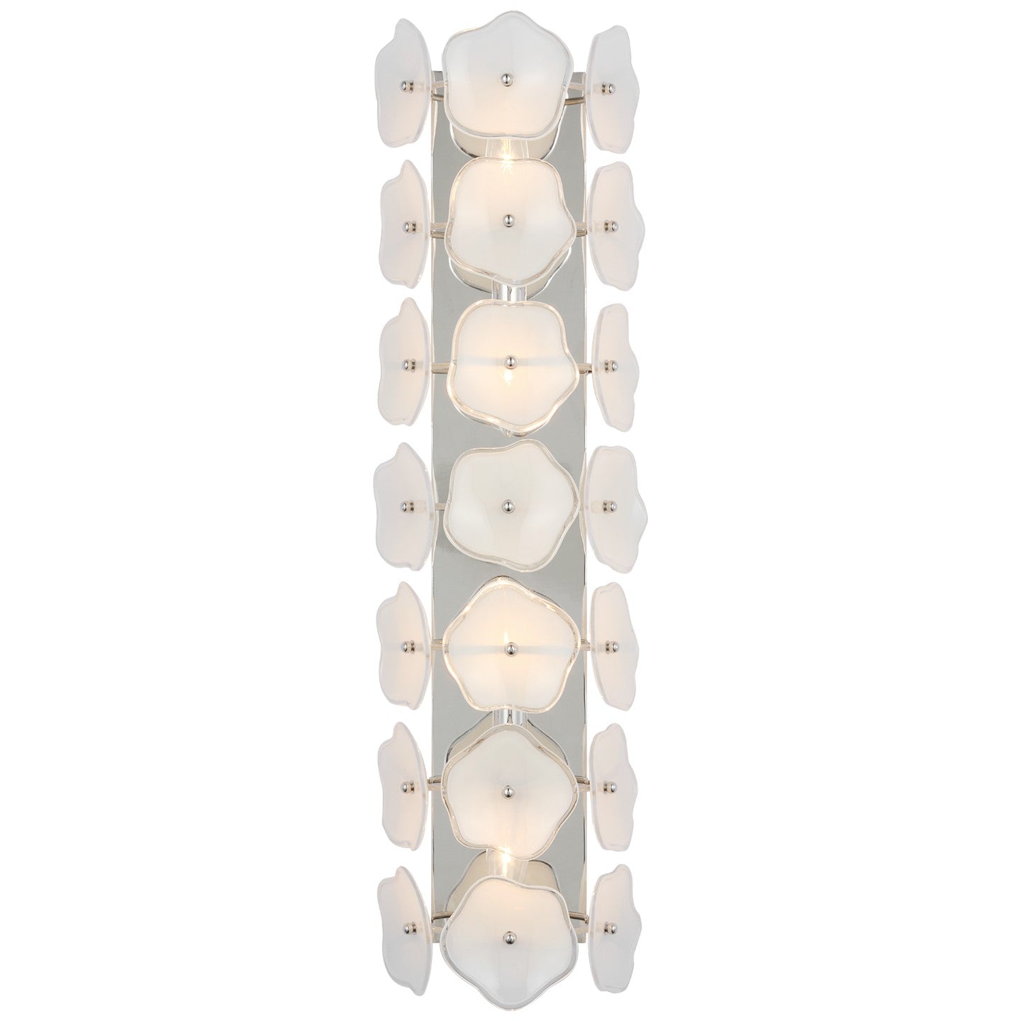 Visual Comfort Signature - KS 2068PN-CRE - LED Wall Sconce - Leighton - Polished Nickel