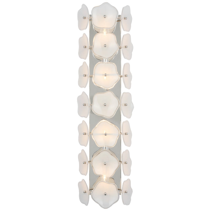 Visual Comfort Signature - KS 2068PN-CRE - LED Wall Sconce - Leighton - Polished Nickel