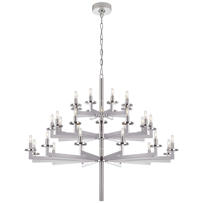 Visual Comfort Signature - KW 5202PN - 32 Light Chandelier - Liaison - Polished Nickel