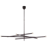 Visual Comfort Signature - KW 5595BZ-CG - LED Chandelier - Rousseau - Bronze