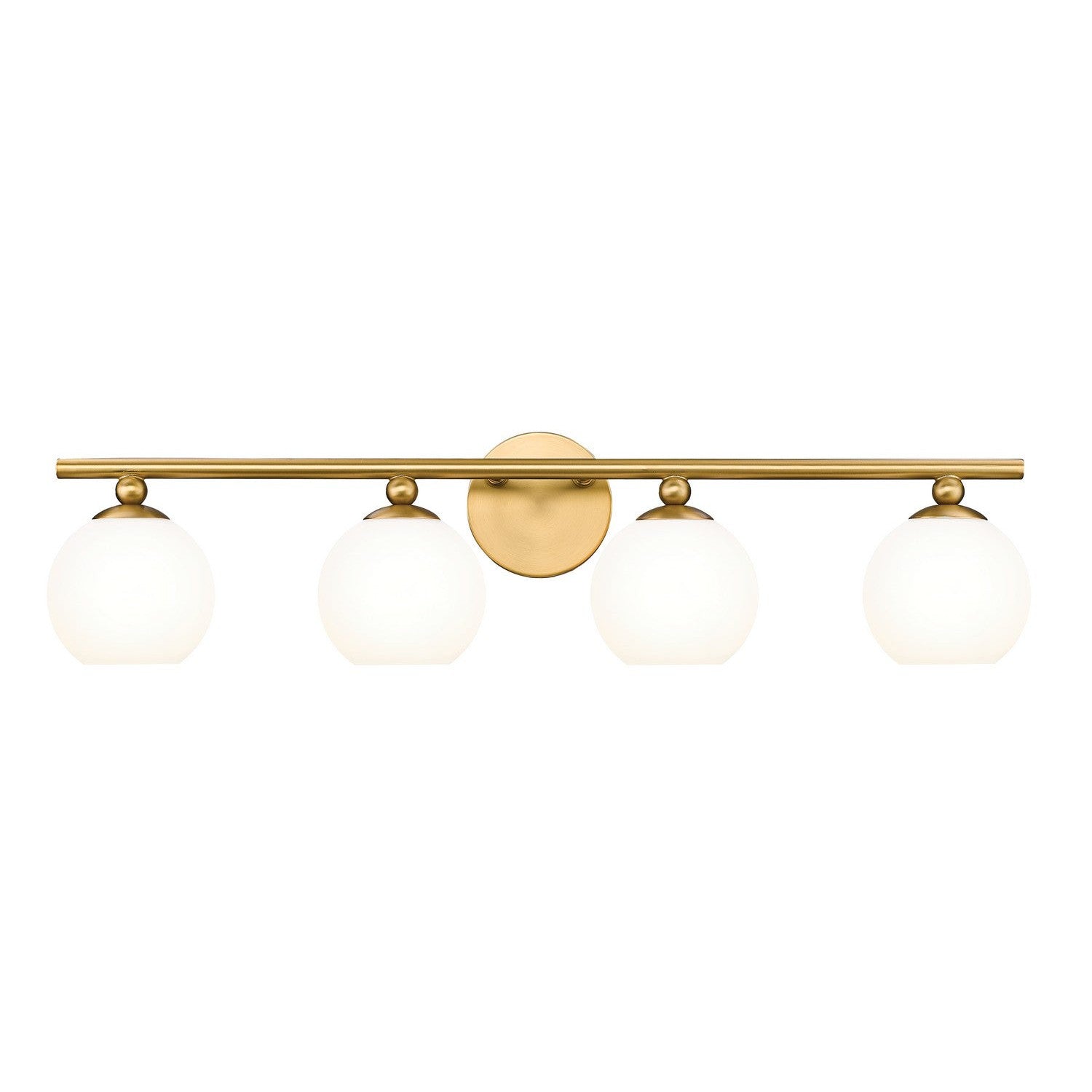 Z-Lite - 1100-4V-MGLD - Four Light Vanity - Neoma - Modern Gold