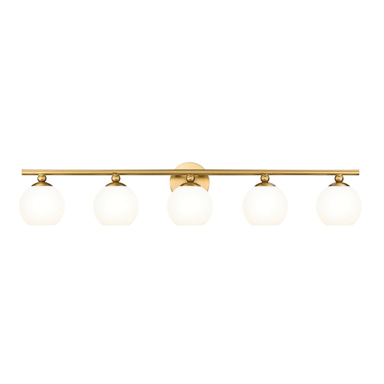 Z-Lite - 1100-5V-MGLD - Five Light Vanity - Neoma - Modern Gold