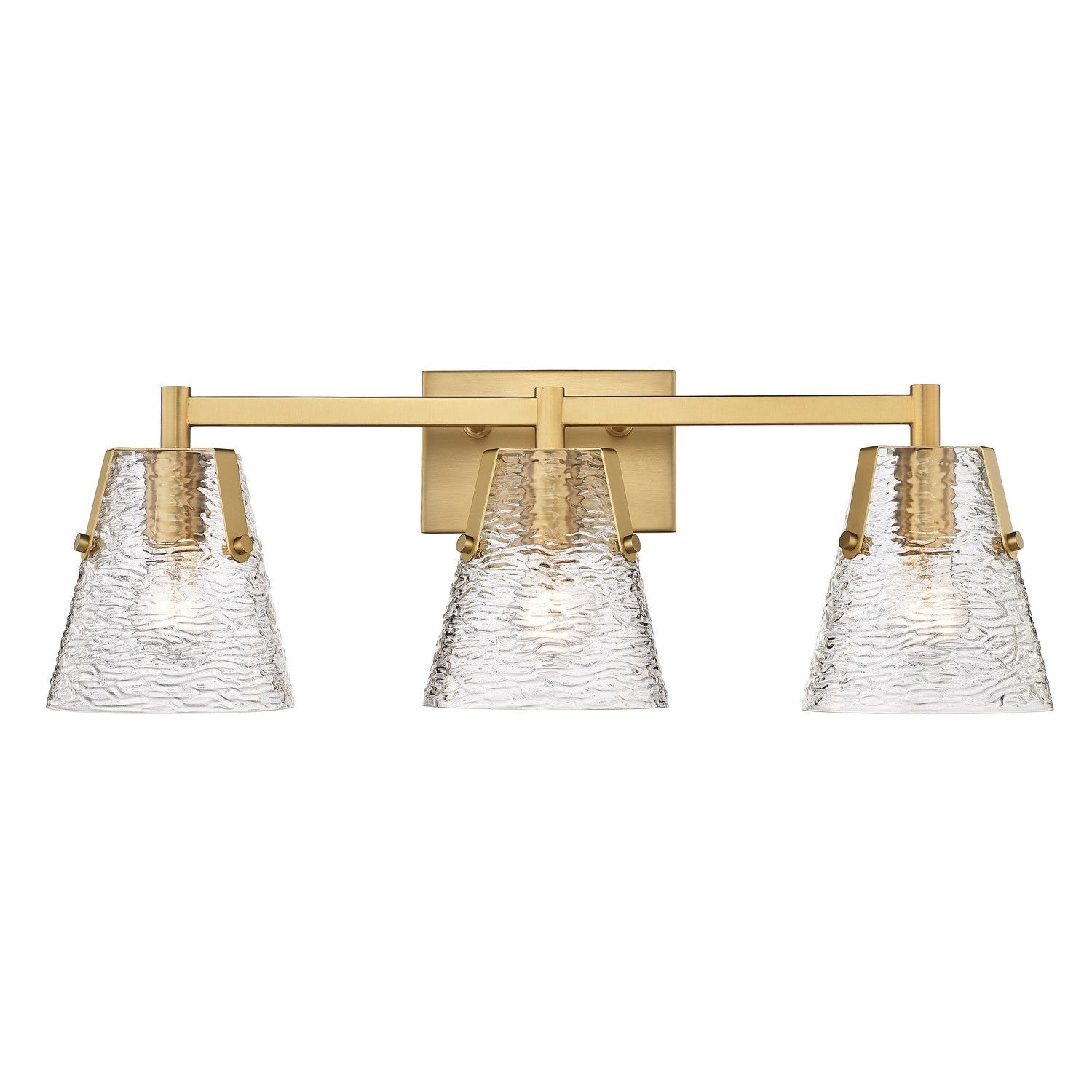 Z-Lite - 1101-3V-MGLD - Three Light Vanity - Analia - Modern Gold