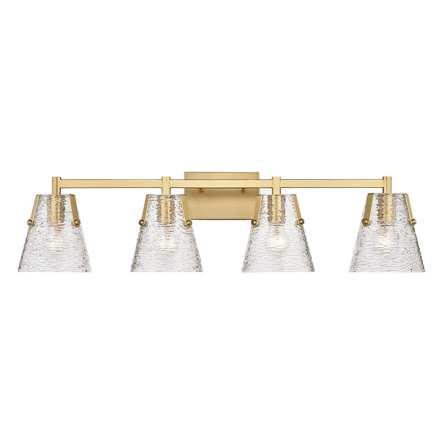 Z-Lite - 1101-4V-MGLD - Four Light Vanity - Analia - Modern Gold