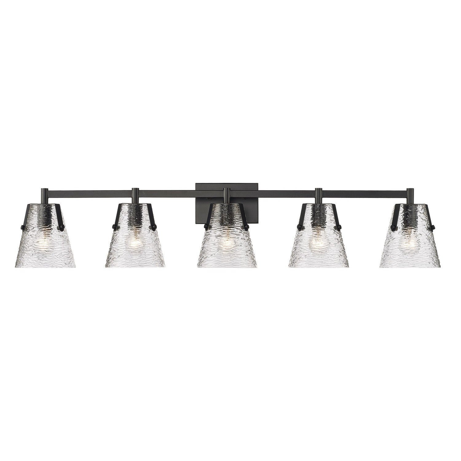 Z-Lite - 1101-5V-MB - Five Light Vanity - Analia - Matte Black