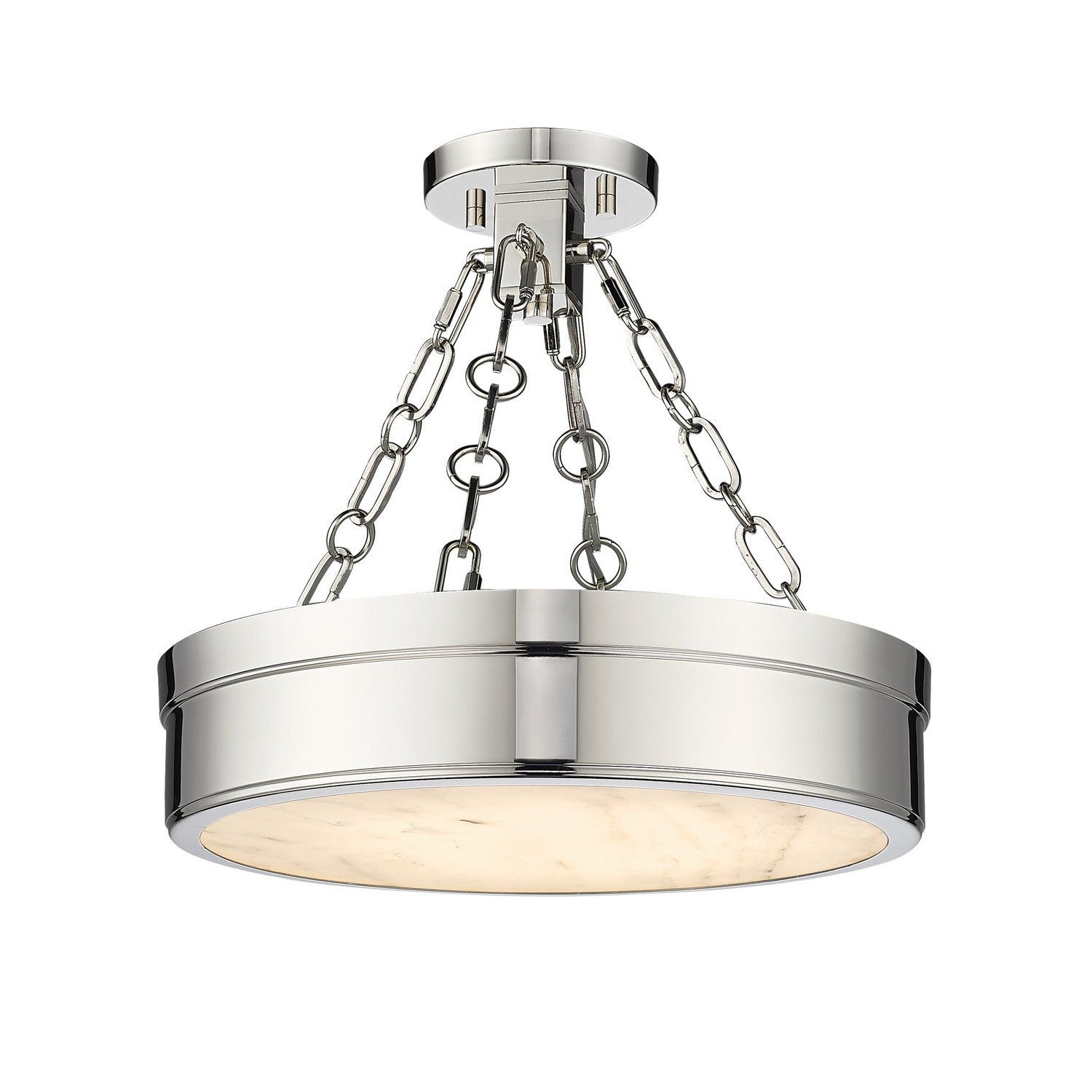 Z-Lite - 1944SF15-PN-LED - LED Semi Flush Mount - Anders - Polished Nickel