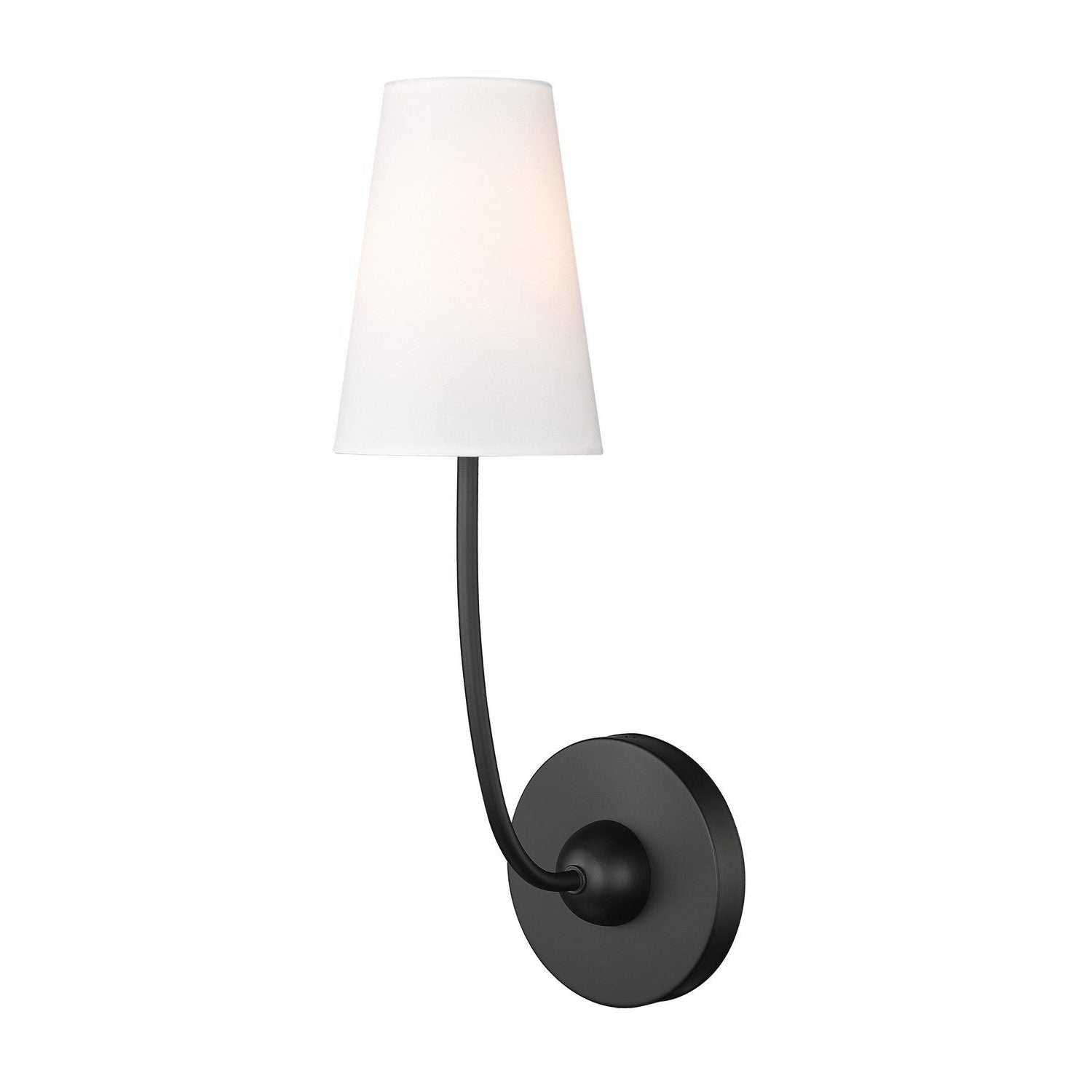 Z-Lite - 3040-1S-MB - One Light Wall Sconce - Shannon - Matte Black