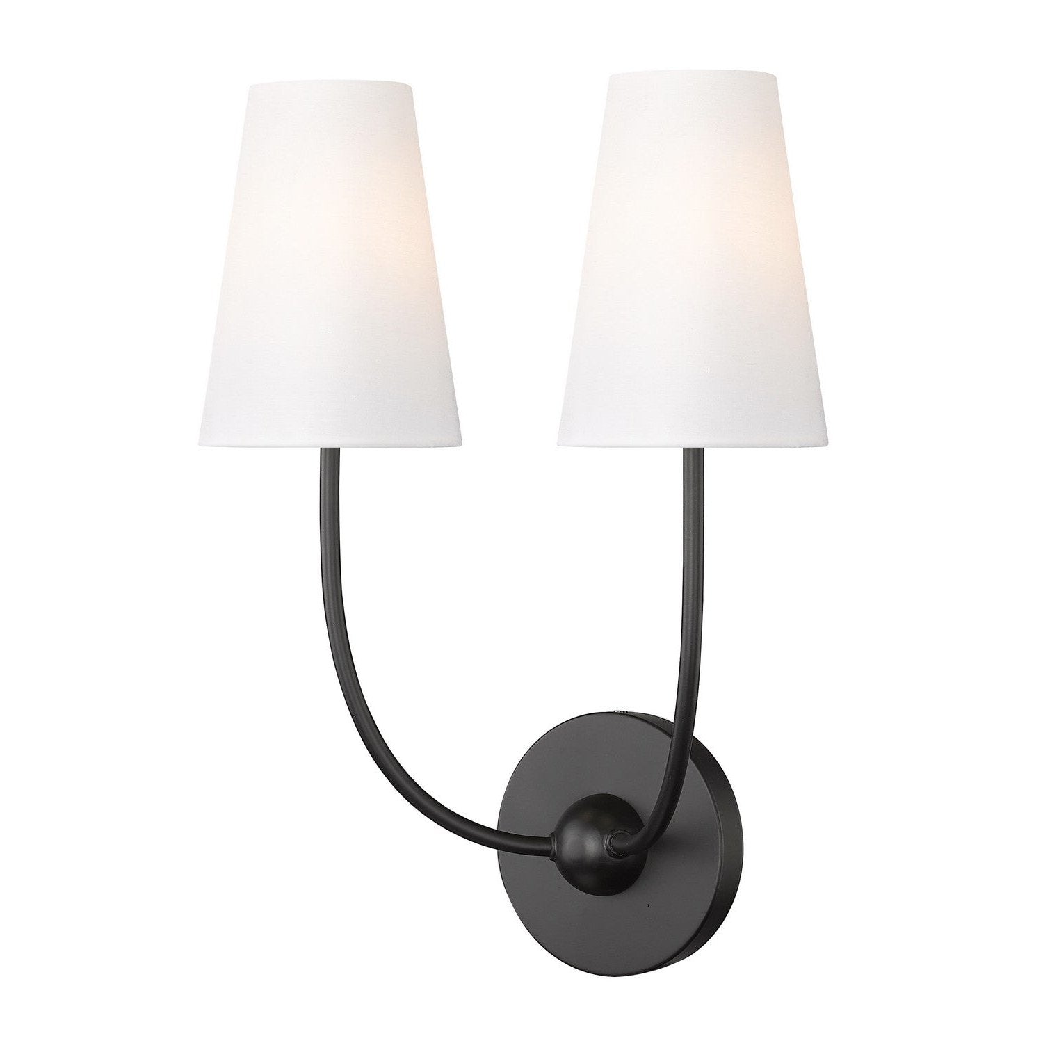 Z-Lite - 3040-2S-MB - Two Light Wall Sconce - Shannon - Matte Black