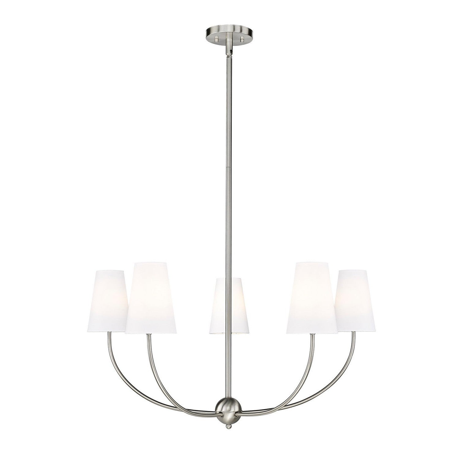 Z-Lite - 3040-32BN - Five Light Chandelier - Shannon - Brushed Nickel