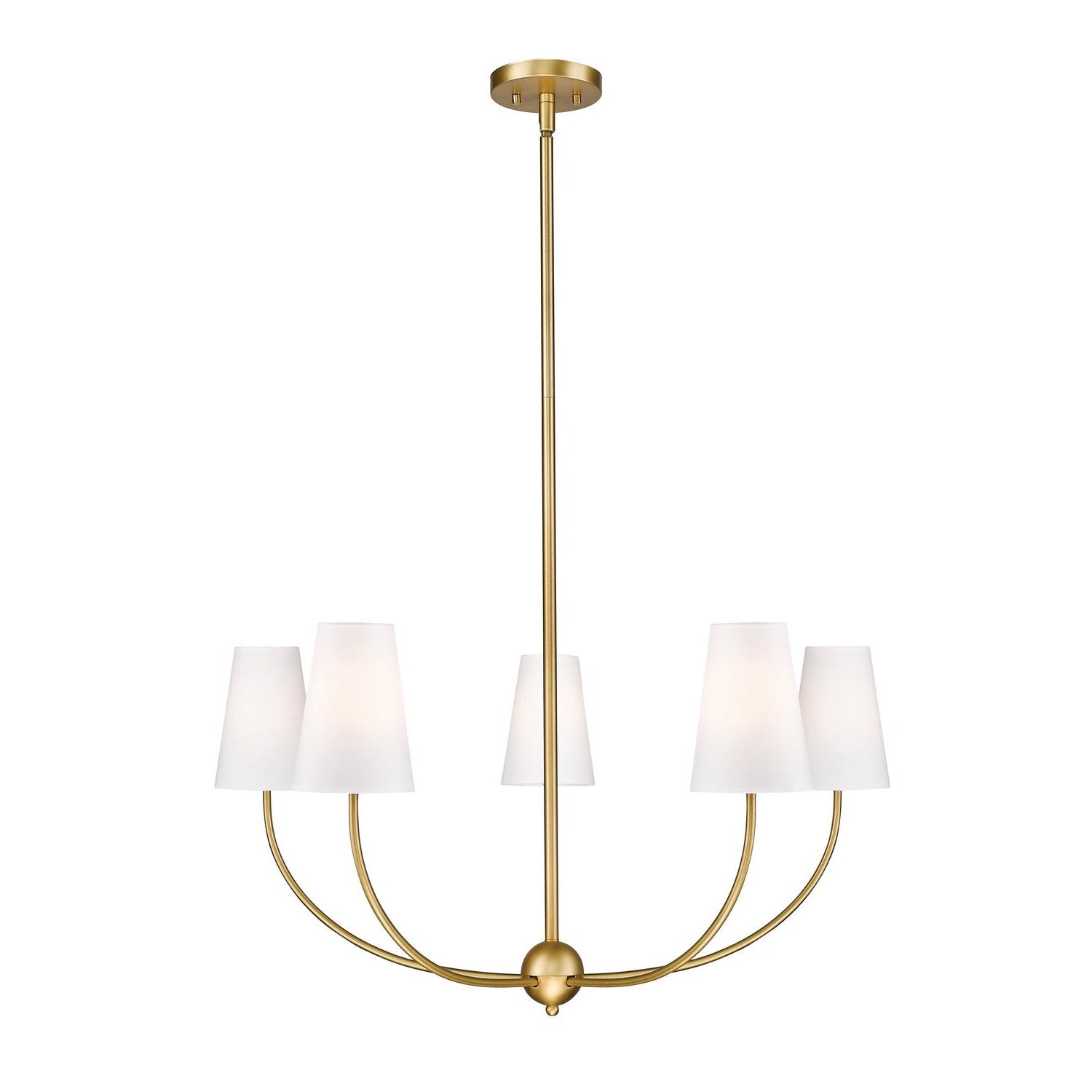 Z-Lite - 3040-32RB - Five Light Chandelier - Shannon - Rubbed Brass