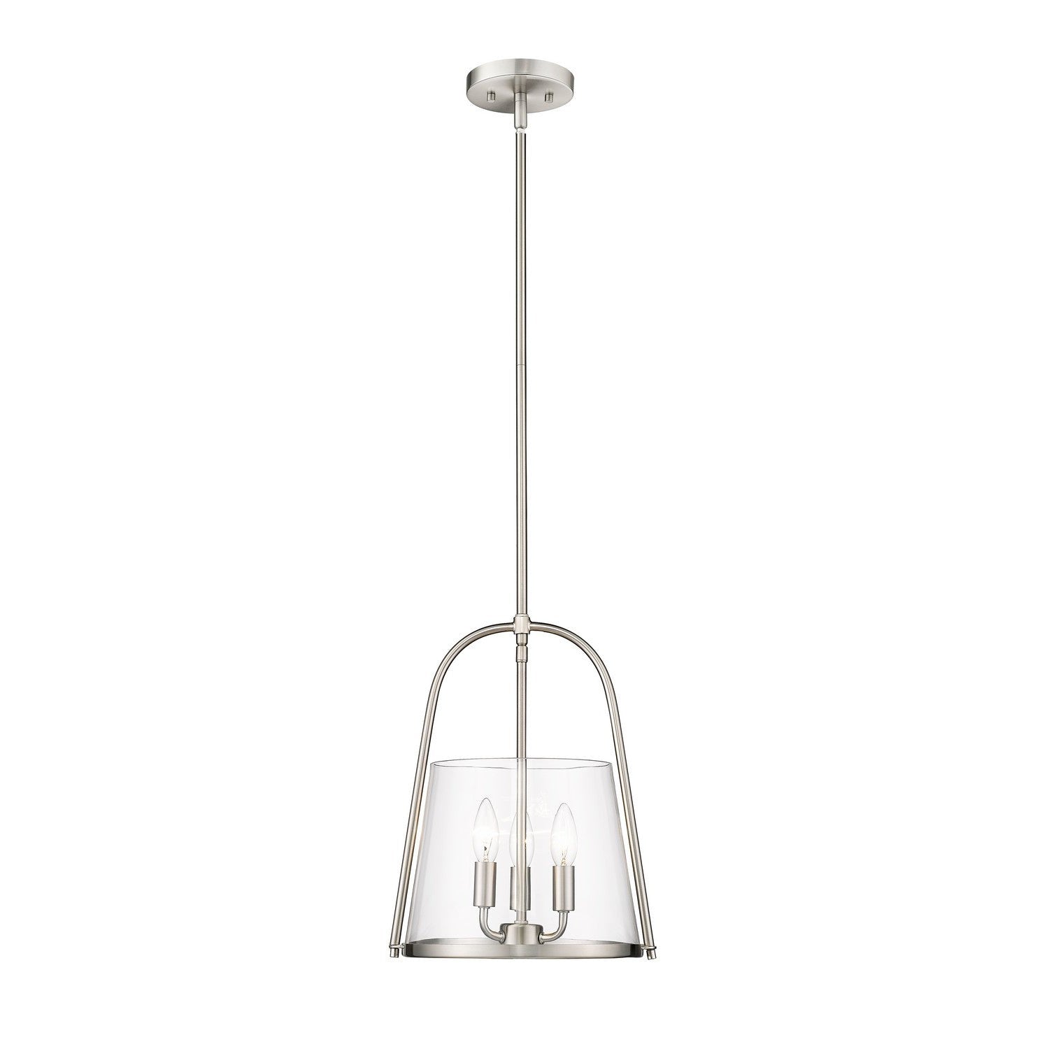 Z-Lite - 3041P12-BN - Three Light Pendant - Archis - Brushed Nickel