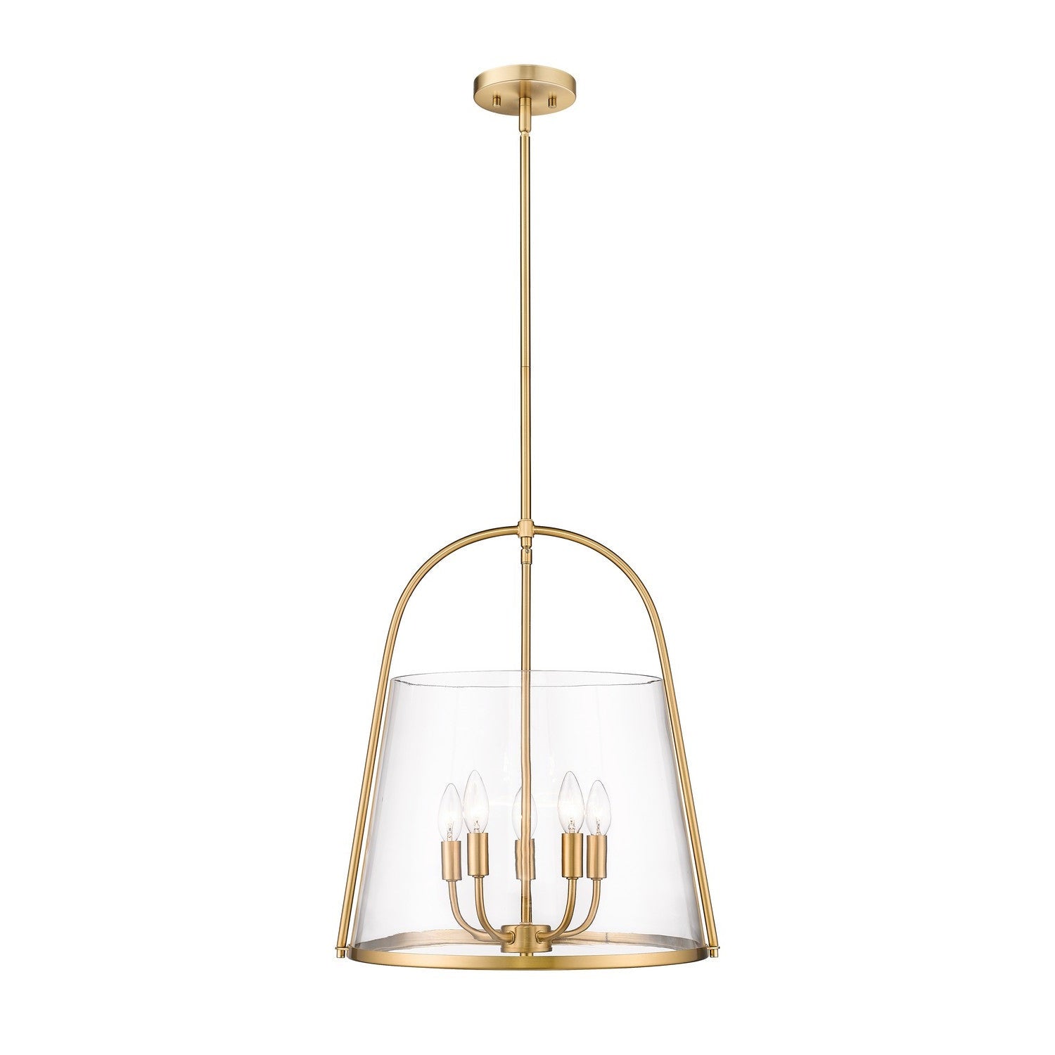 Z-Lite - 3041P18-MGLD - Five Light Pendant - Archis - Modern Gold