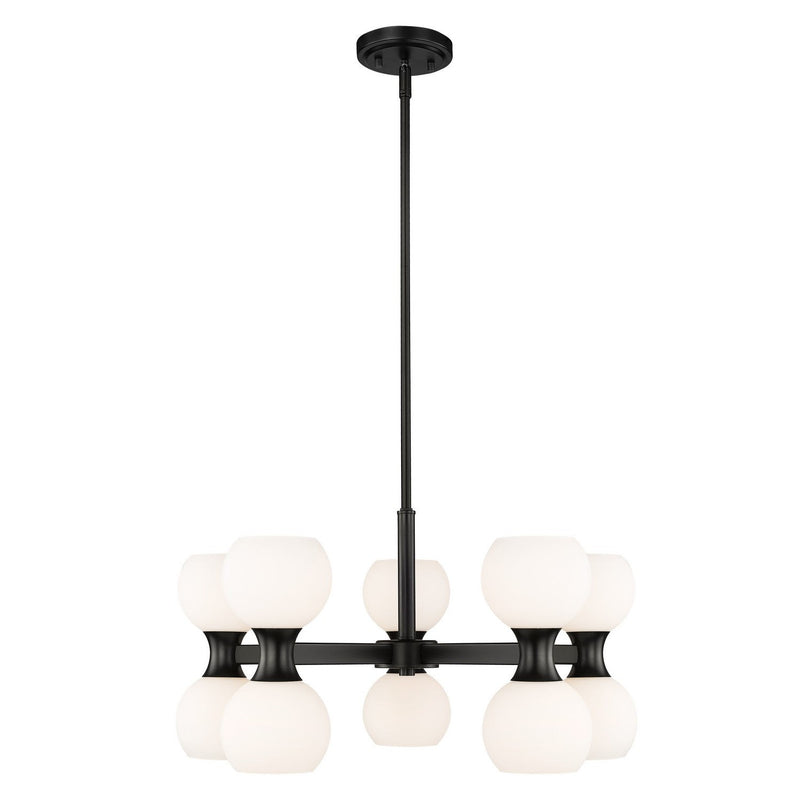 Z-Lite - 494-10MB - Ten Light Chandelier - Artemis - Matte Black