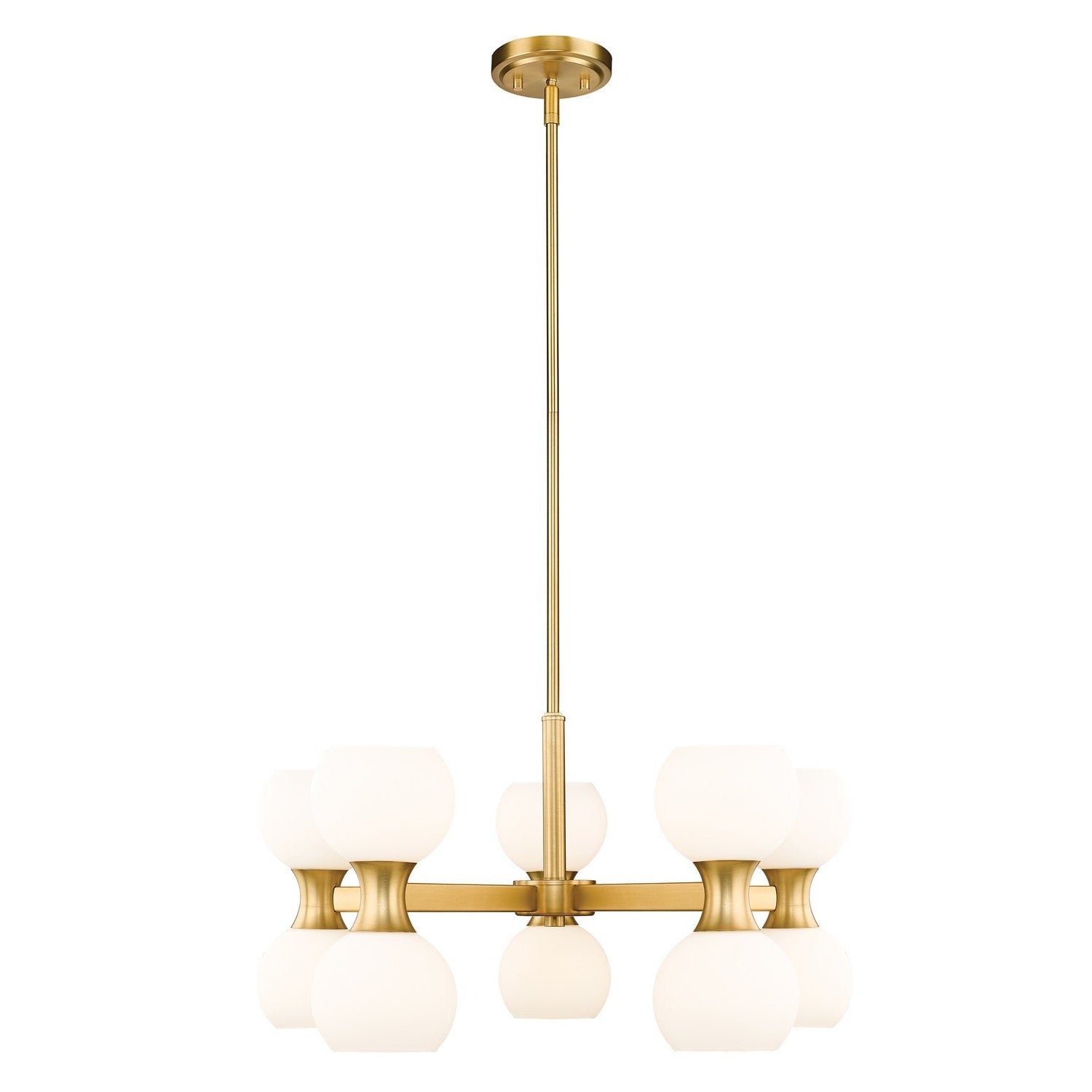 Z-Lite - 494-10MGLD - Ten Light Chandelier - Artemis - Modern Gold