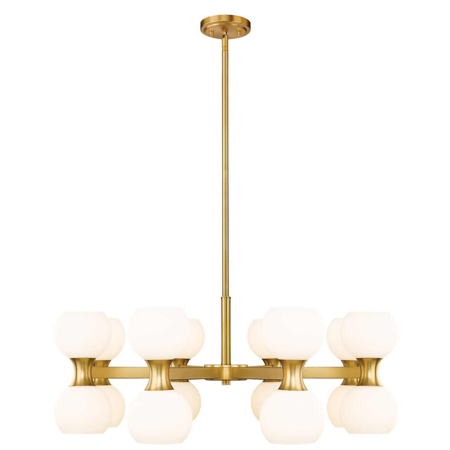 Z-Lite - 494-16MGLD - 16 Light Chandelier - Artemis - Modern Gold