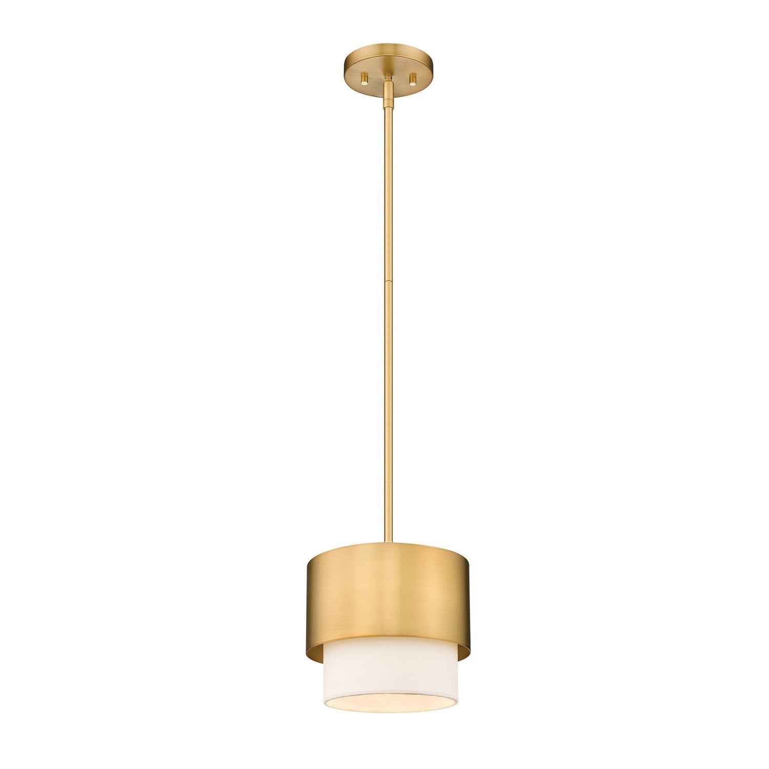 Z-Lite - 495P7-MGLD - One Light Pendant - Counterpoint - Modern Gold