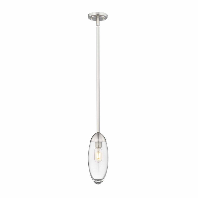 Z-Lite - 651P-ROD-BN - One Light Pendant - Arden - Brushed Nickel