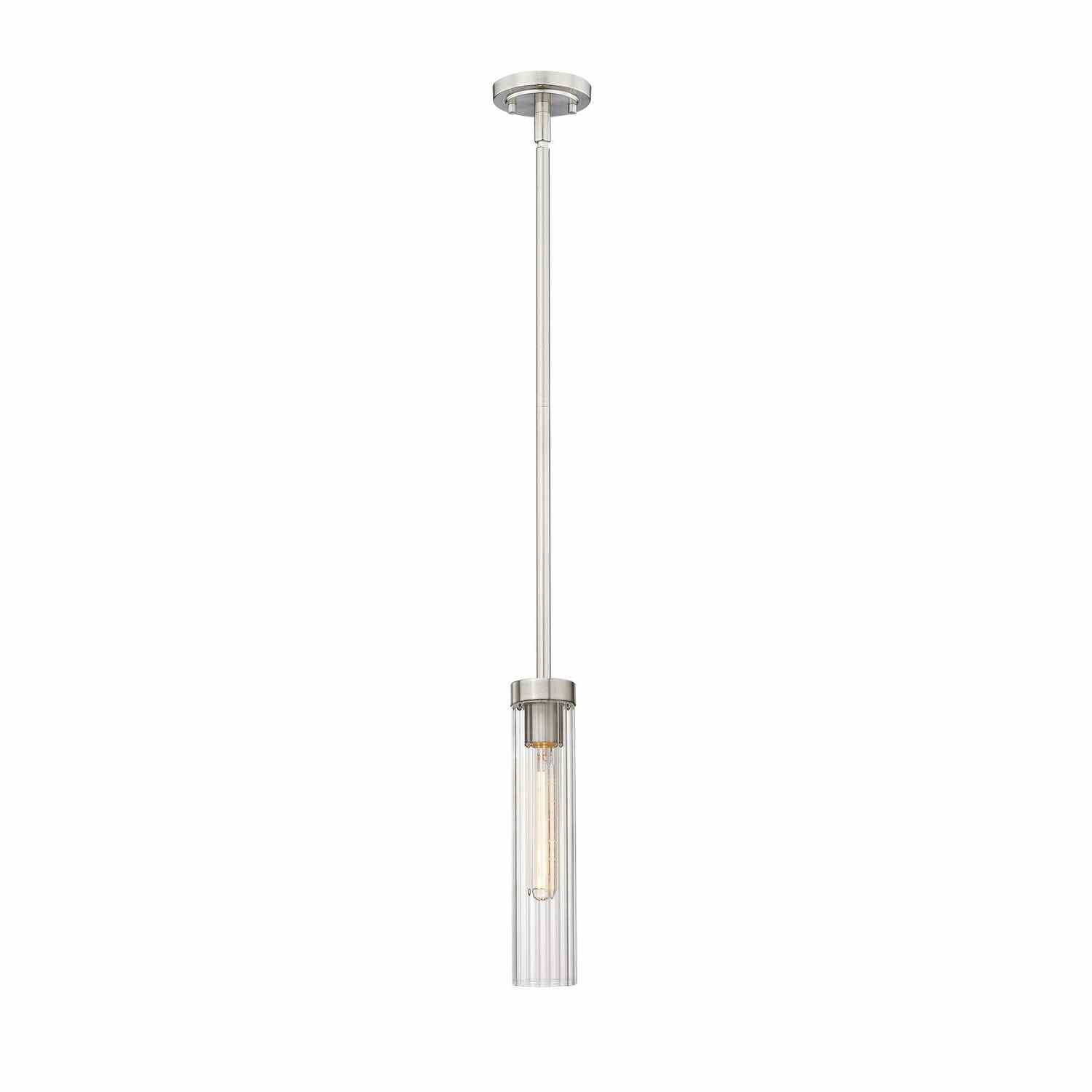 Z-Lite - 740P-ROD-BN - One Light Pendant - Beau - Brushed Nickel