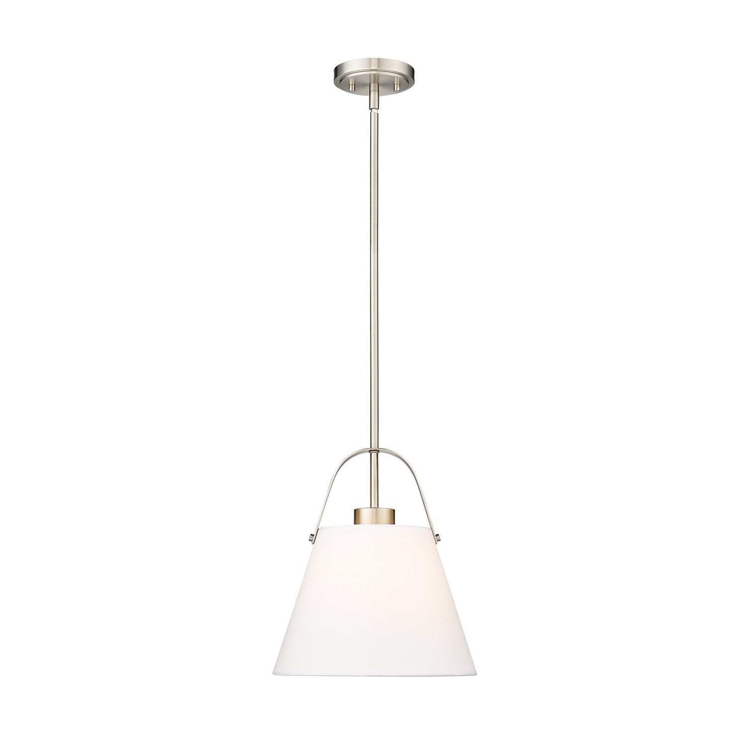 Z-Lite - 743P12-BN - One Light Pendant - Z-Studio - Brushed Nickel