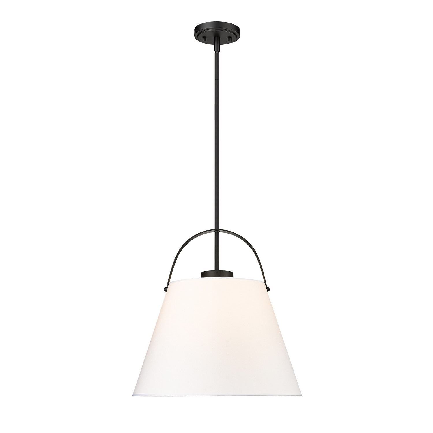 Z-Lite - 743P18-MB - One Light Pendant - Z-Studio - Matte Black
