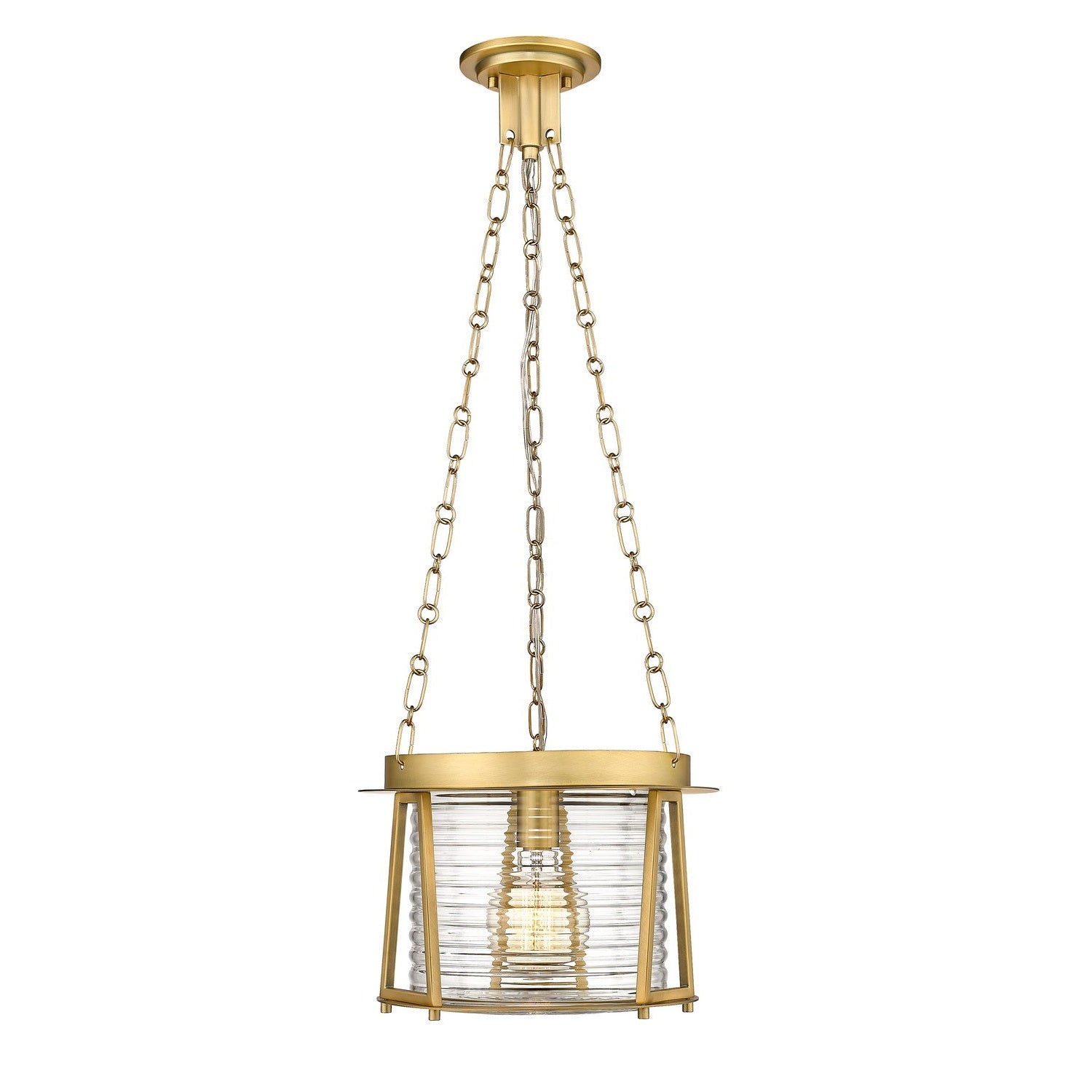 Z-Lite - 7503P13-RB - One Light Pendant - Cape Harbor - Rubbed Brass