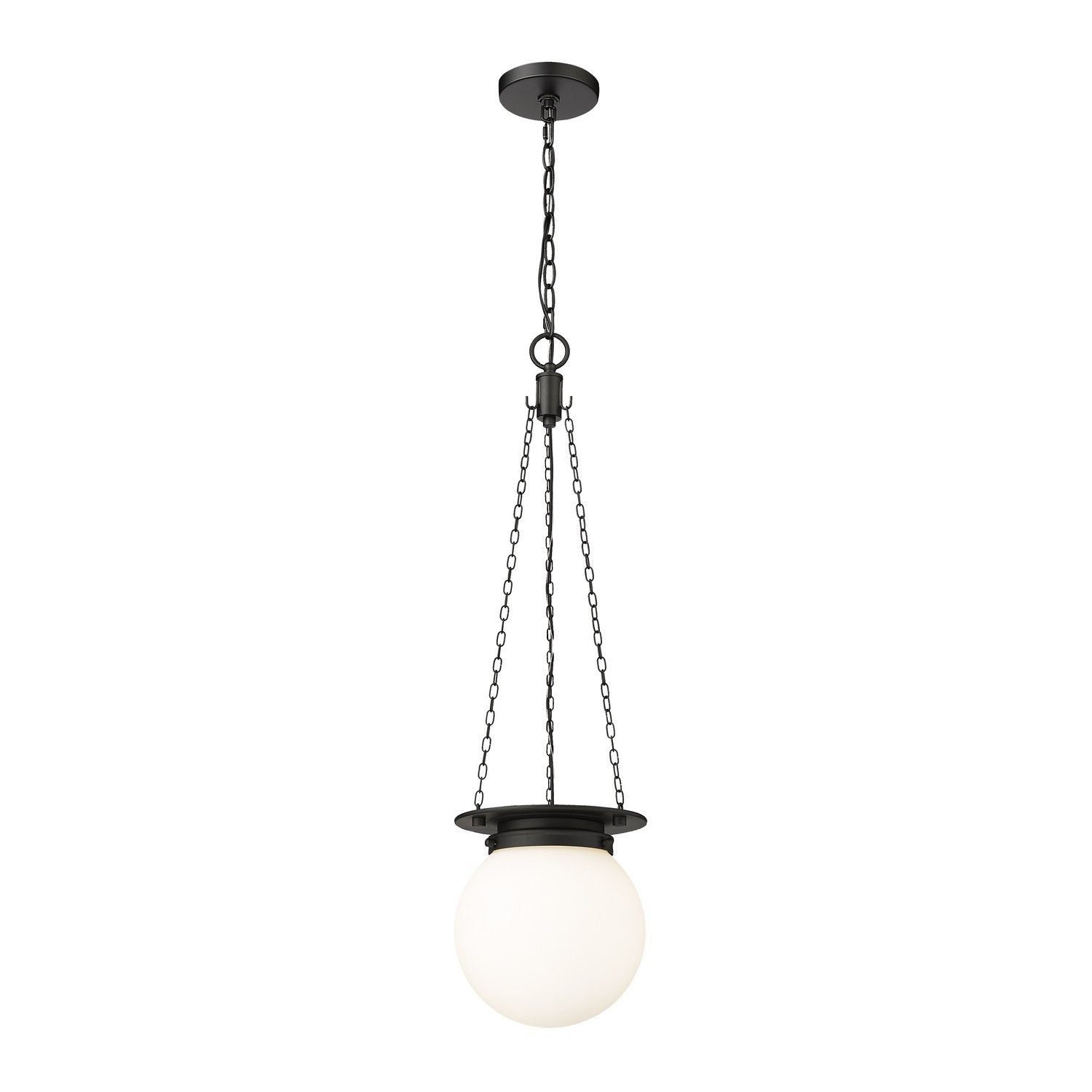 Z-Lite - 7505P9-MB - One Light Pendant - Calhoun - Matte black