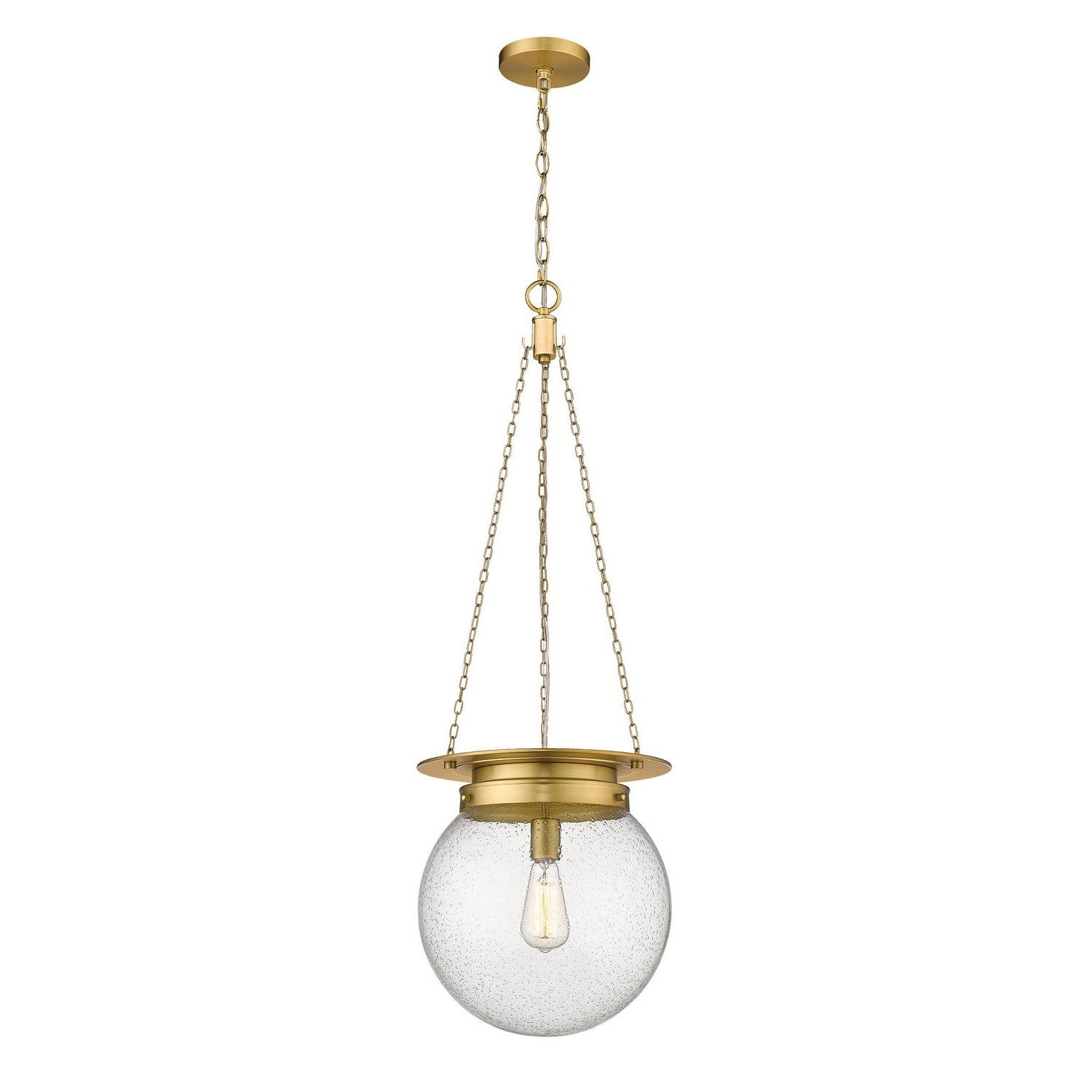 Z-Lite - 7506P13-HBR - One Light Pendant - Calhoun - Heritage Brass