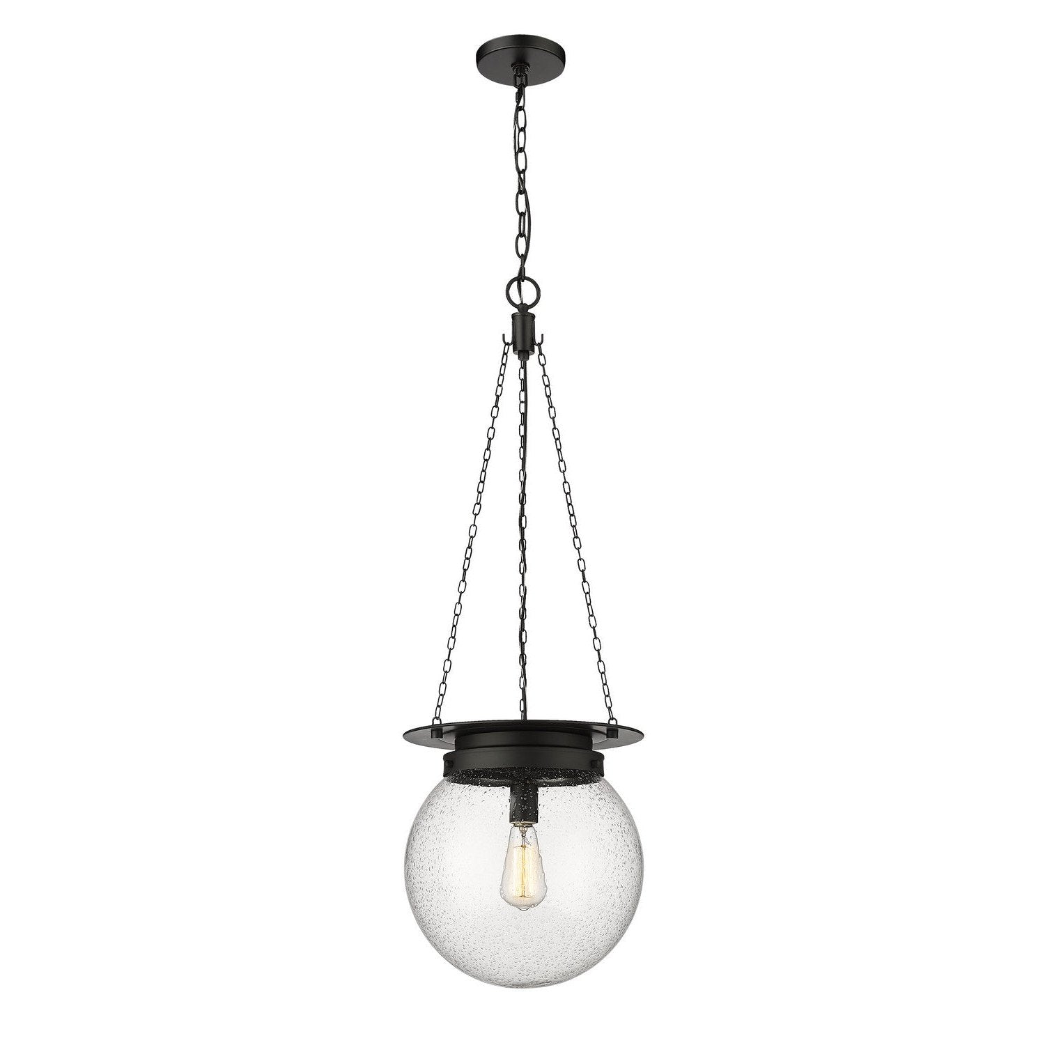 Z-Lite - 7506P13-MB - One Light Pendant - Calhoun - Matte black
