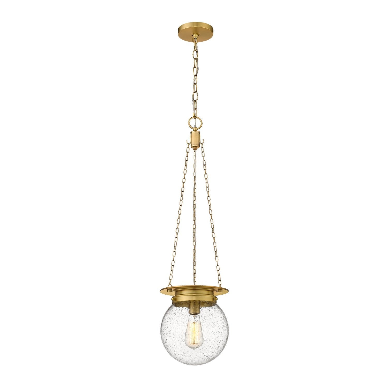 Z-Lite - 7506P9-HBR - One Light Pendant - Calhoun - Heritage Brass