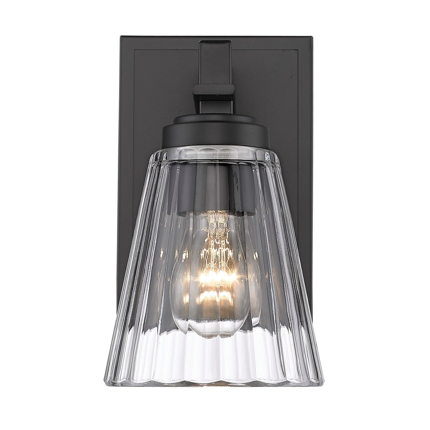 Z-Lite - 823-1S-MB - One Light Wall Sconce - Lyna - Matte Black