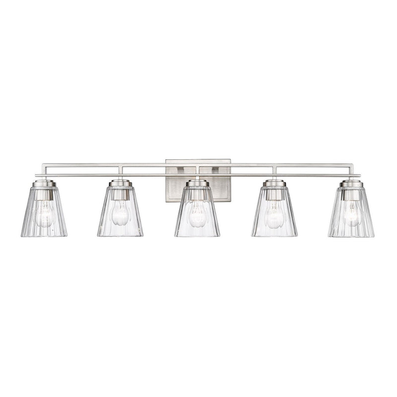 Z-Lite - 823-5V-BN - Five Light Vanity - Lyna - Brushed Nickel