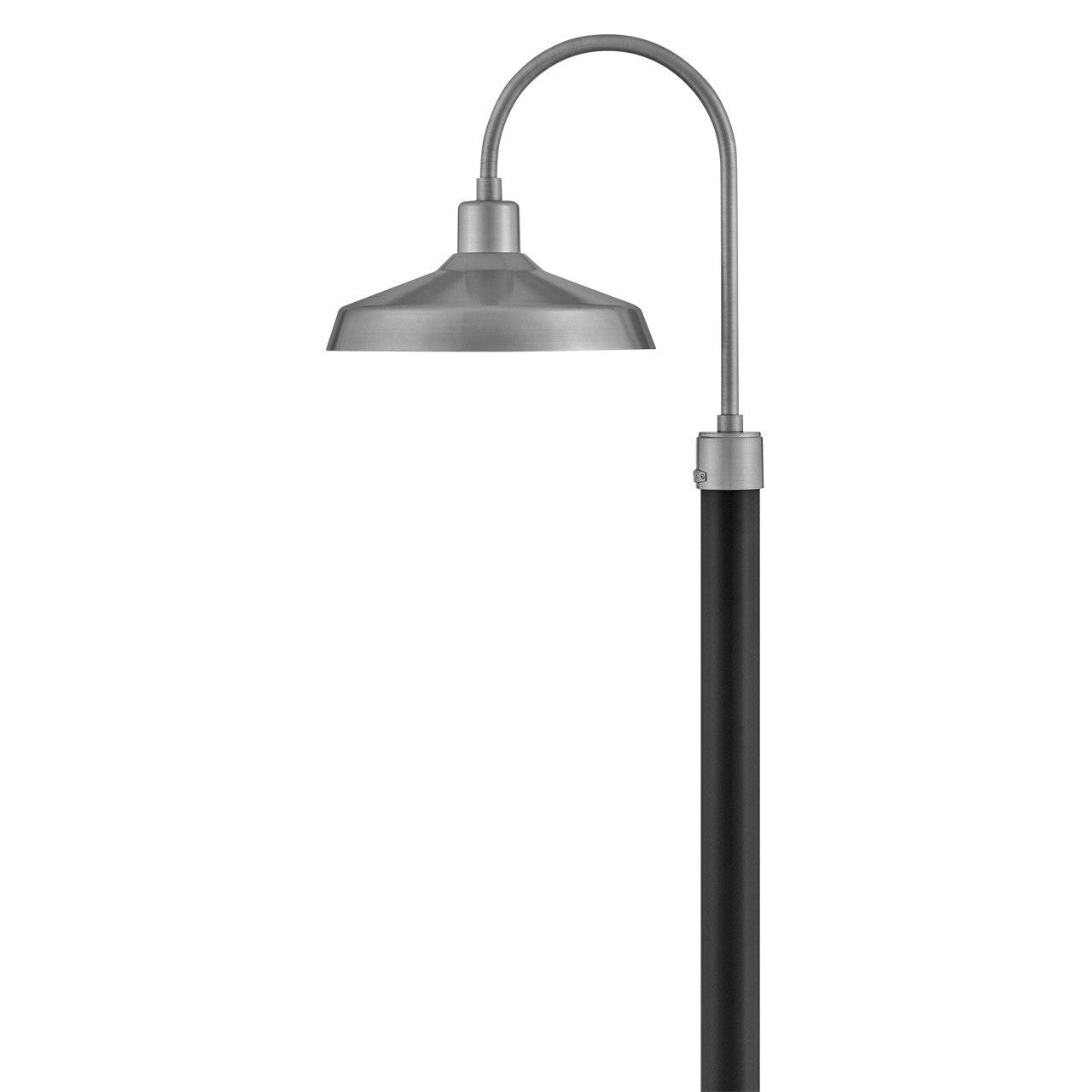 Hinkley - 12071AL - LED Post Top or Pier Mount Lantern - Forge - Antique Brushed Aluminum