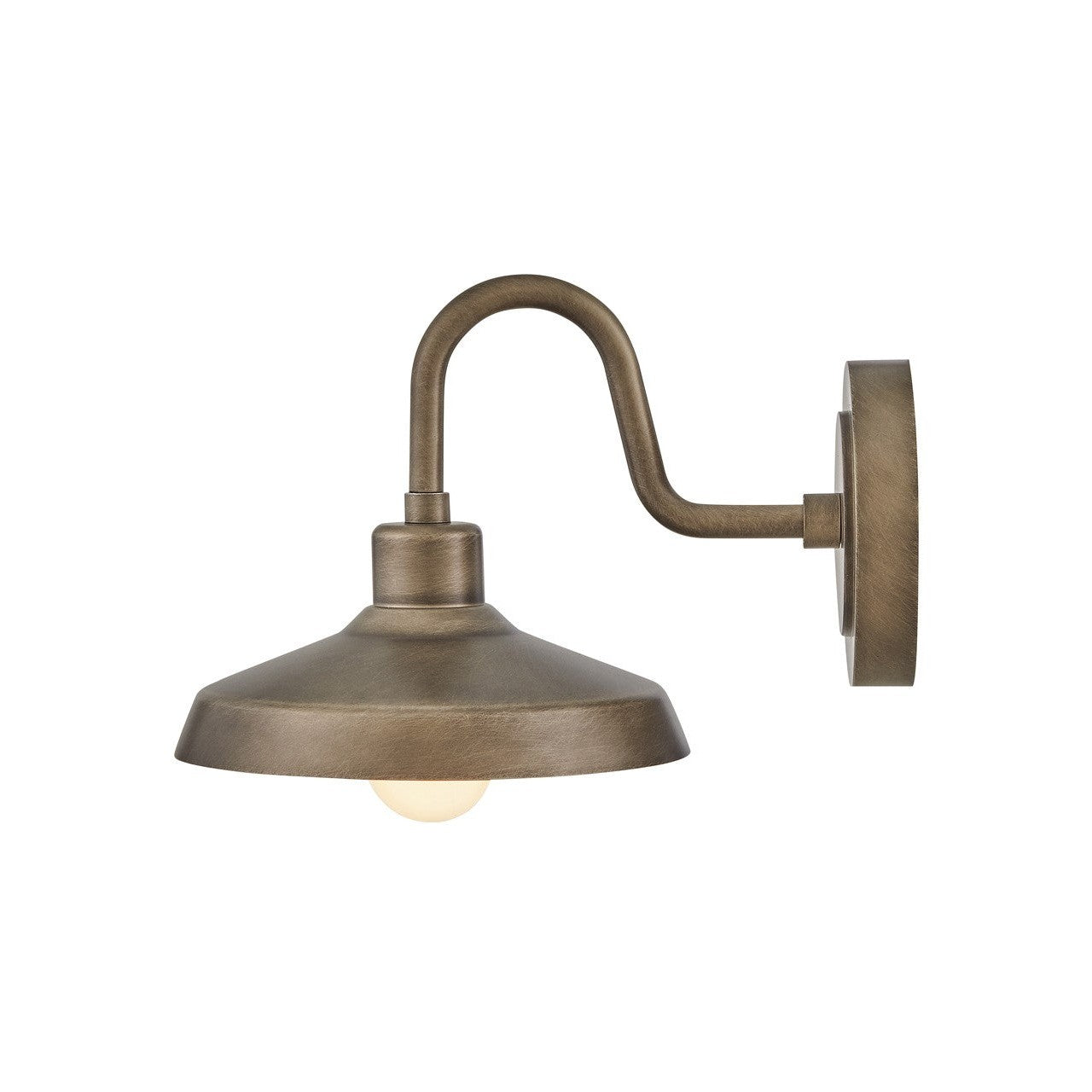 Hinkley - 12076BU - LED Wall Mount Lantern - Forge - Burnished Bronze