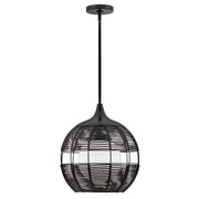 Hinkley - 19677BK - LED Pendant - Maddox - Black