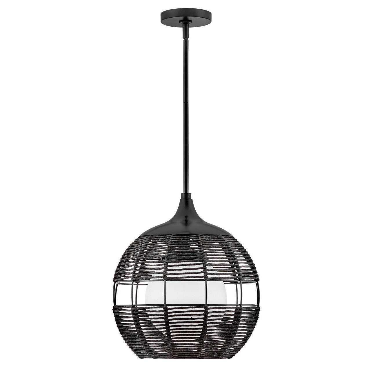 Hinkley - 19677BK - LED Pendant - Maddox - Black